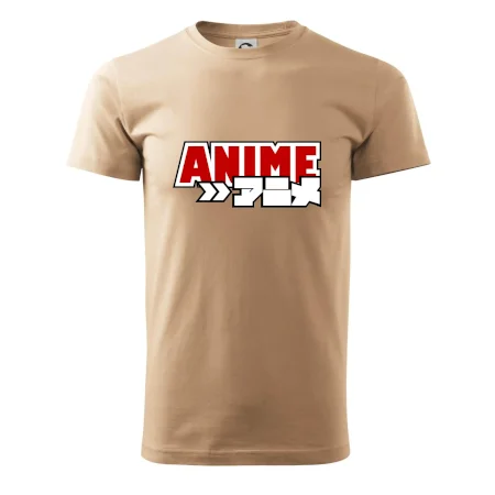 Anime nápis červený