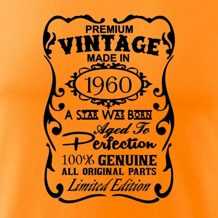 Vintage Etiketa - 1960