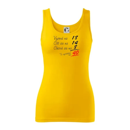 Vyzerá, cíti sa, chová sa - 40 rokov