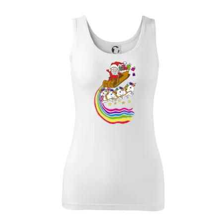 Santa a jednorožce (Pecka design)