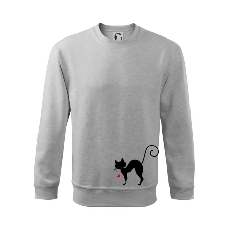 Zamilovaná mačka prehnutá