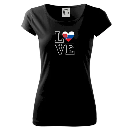 Love Slovenská vlajka