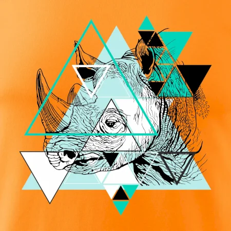 Biely nosorožec (Pecka design)