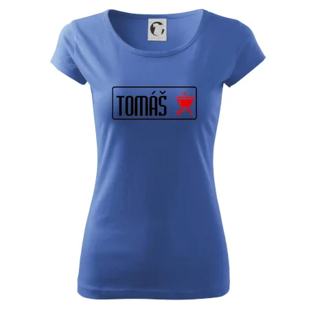 Tričko na grilovanie s vlastným menom