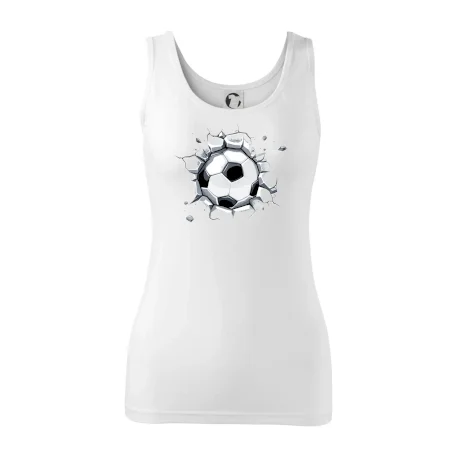 Futbalová lopta v triku