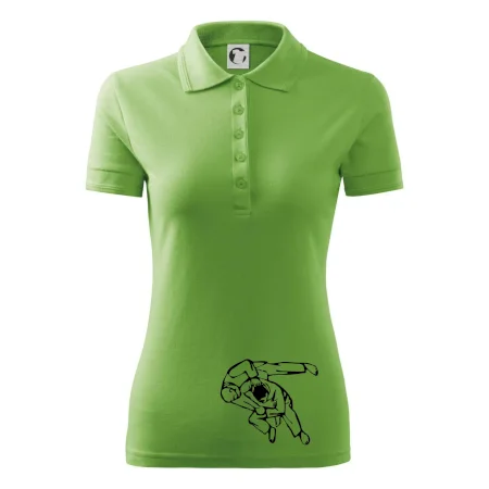 Judo nápis + postavy