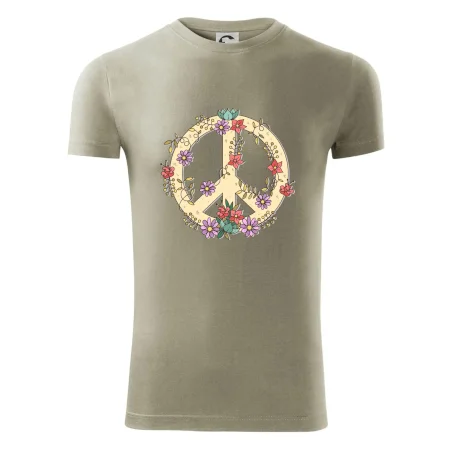 Peace symbol pieskový