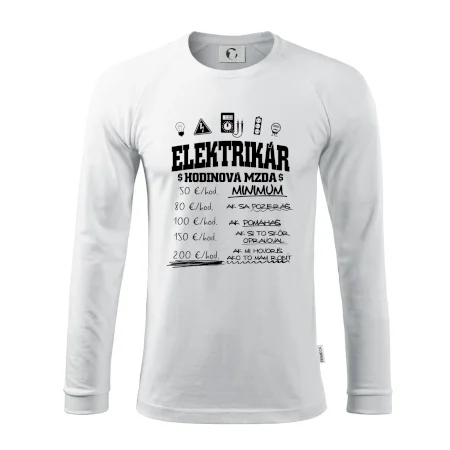 Hodinová mzda elektrikár