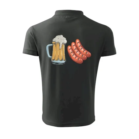 Pivo a klobása