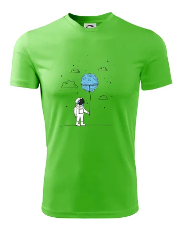 Astronaut s balónikom