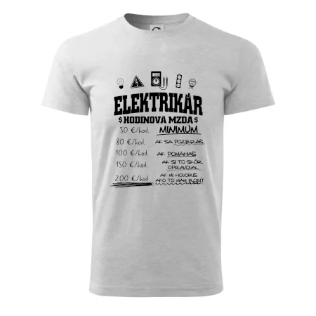 Hodinová mzda elektrikár