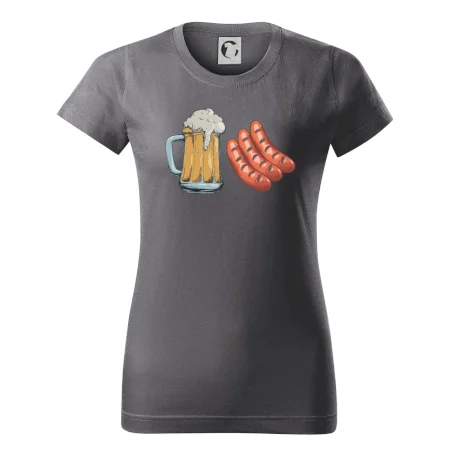 Pivo a klobása