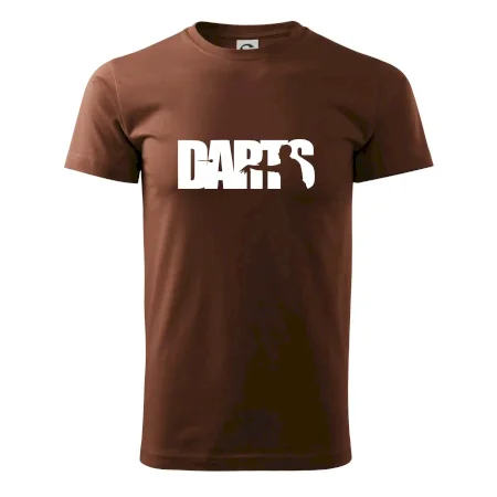 Darts - nápis so šípkarom