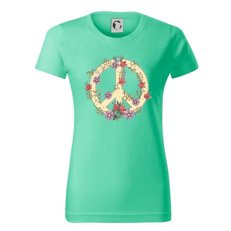 Peace symbol pieskový