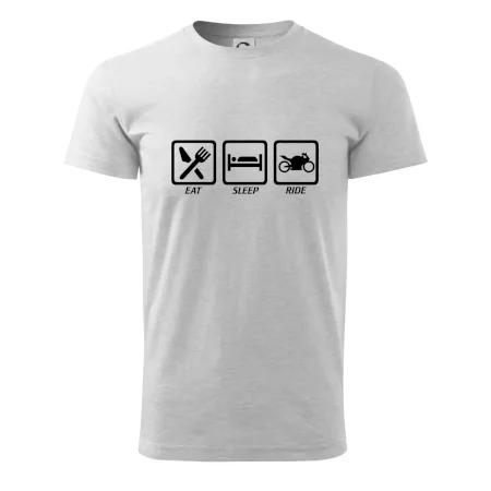 Eat sleep ride - cesta