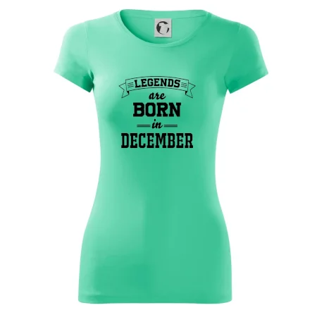Legends are born in December