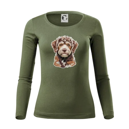 Lagotto romagnolo vyšívaná hlava