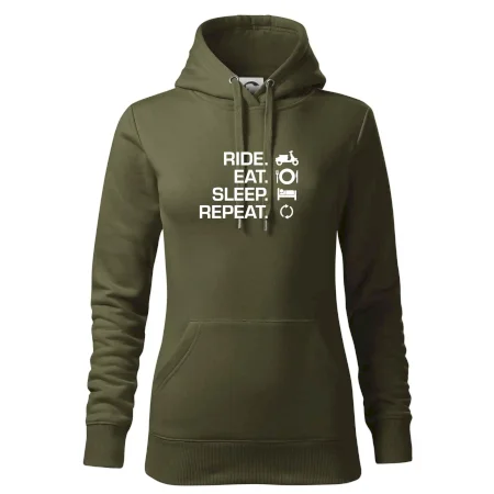 Ride Eat Sleep Repeat moto skúter