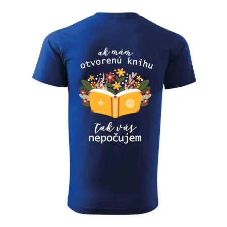 Ak mám otvorenú knihu, tak vás nepočujem