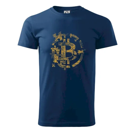 Logo bitcoin puzzle