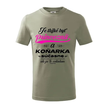 Je ťažké byť princezná koňarka