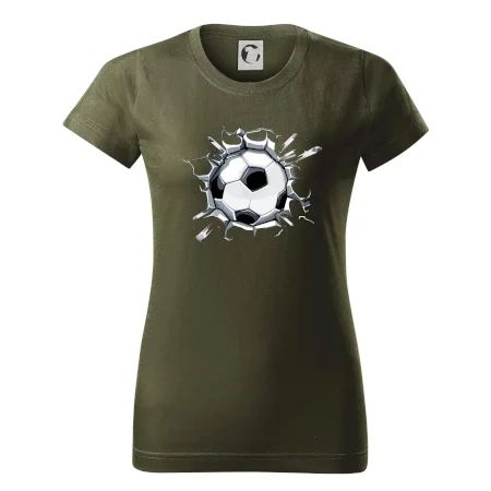 Futbalová lopta v triku