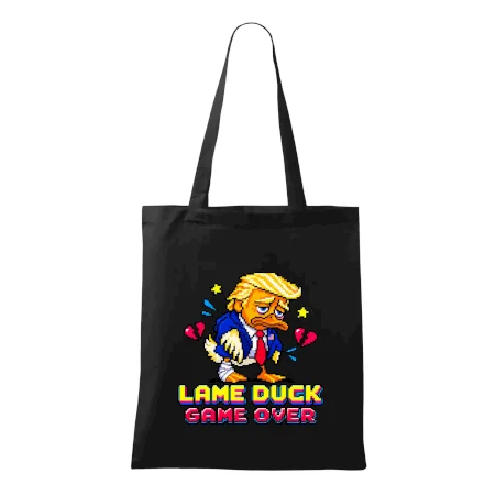 Trump lame duck pixel art game over