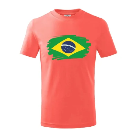 Brazília vlajka štetkou