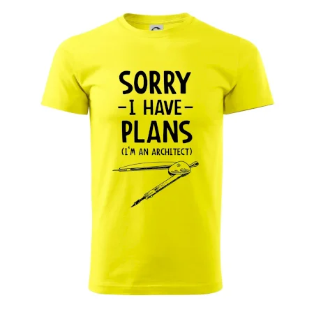 Sorry I have plans - architect
