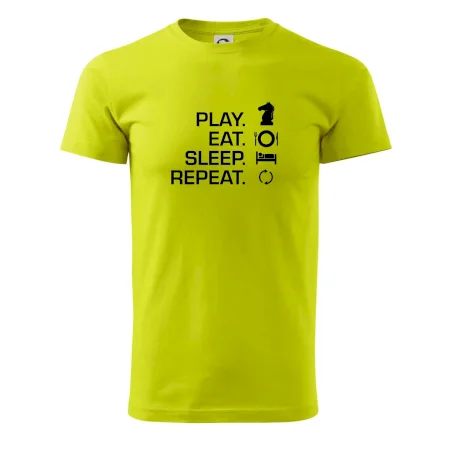 Eat sleep play - šach