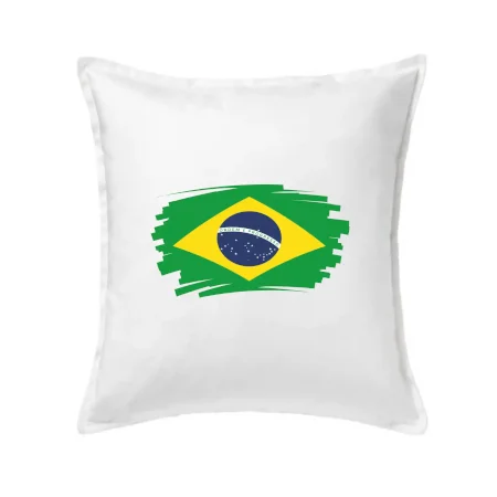 Brazília vlajka štetkou