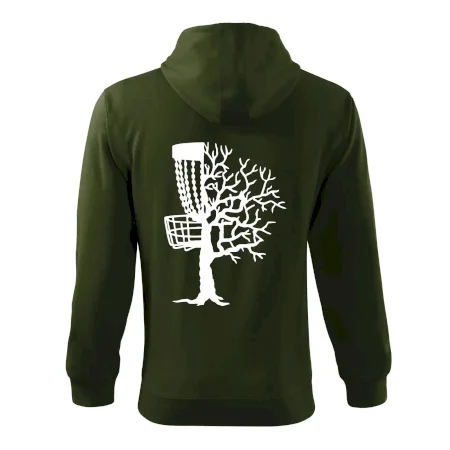 Disc golf pozor strom