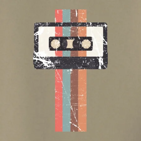 Retro kazeta - pruhy