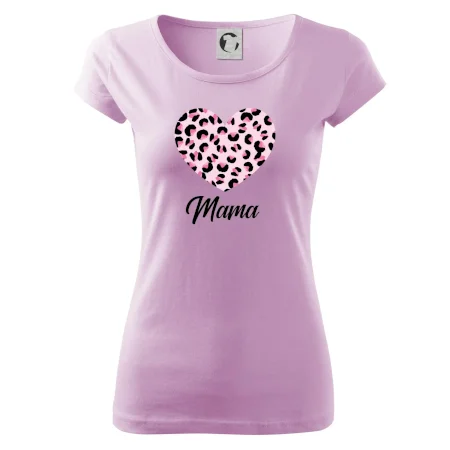 Srdce růžové - mama (Pecka Design)