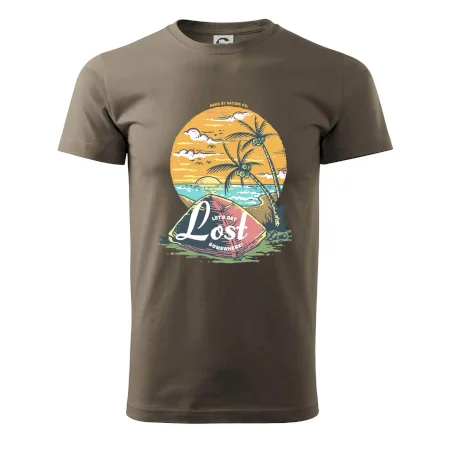 Beach camping get lost somewhere