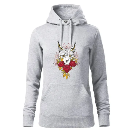 Rys s červenými ružami (Pecka design)