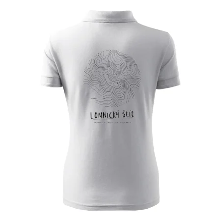 Lomnický štít - vrstevnice v kruhu
