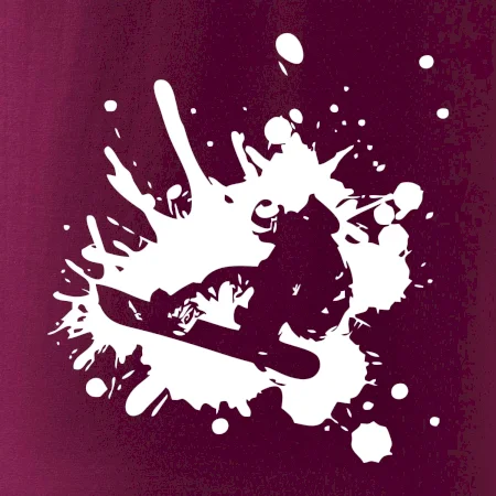 Snowboard splash