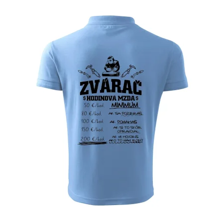 Hodinová mzda zvárač