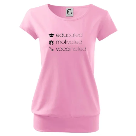 Educated motivated vaccinated