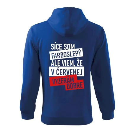 Síce som farboslepý, ale viem, že v červenej vyzerám dobre