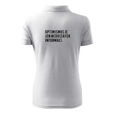 Citát - Optimismus je jen nedostatek informací