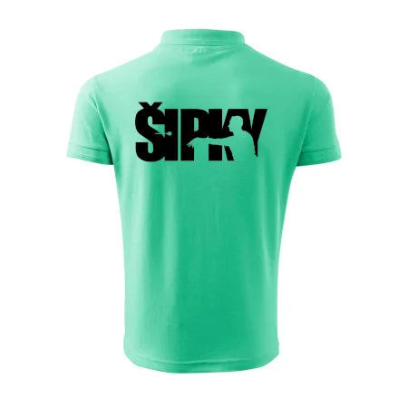 Šípky - nápis so šípkarom