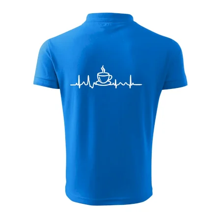 EKG hrnček kávy