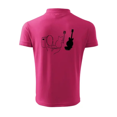 Mačka a gitara WC