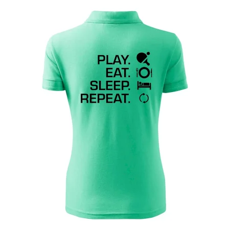 Stolný tenis - eat sleep