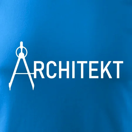 Architekt nápis