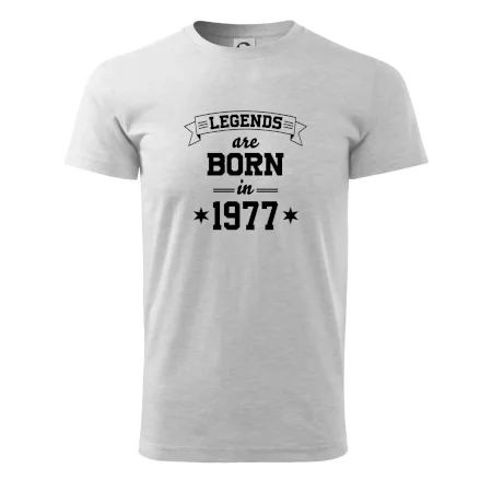 Legends are born in 1977