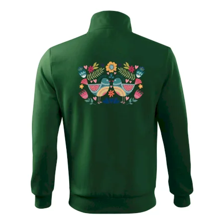 Folklór - dva farebné vtáčiky