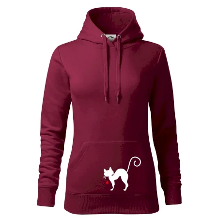 Zamilovaná mačka prehnutá